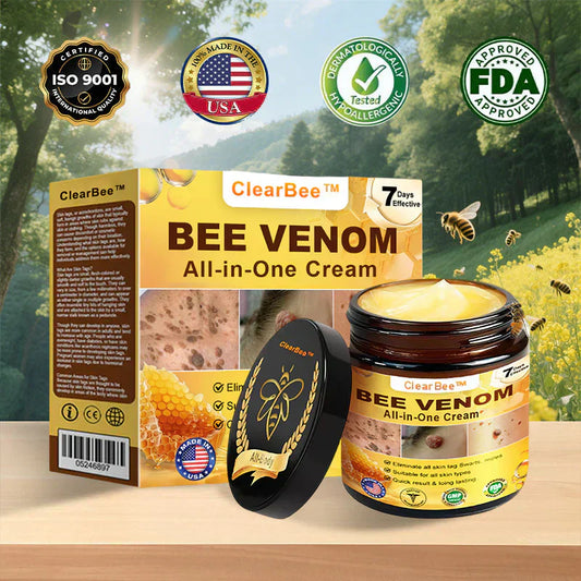 🔥FDA Approved:  Bee Venom Skin Restoration Cream — 🔥Limited Time 80% OFF🔥