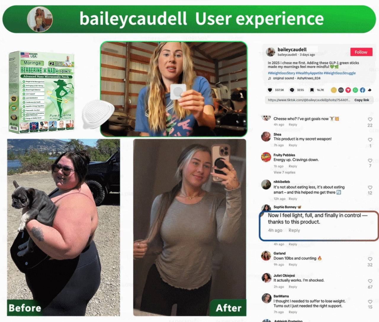 🍋‍🟩𝑶𝒇𝒇𝒊𝒄𝒊𝒂𝒍 𝑺𝒕𝒐𝒓𝒆 | 🍀Wishtint® 𝑴𝒐𝒓𝒊𝒏𝒈𝗮 · 𝗕𝗲𝗿𝗯𝗲𝗿𝙞𝙣𝙚 × 𝙉𝘼𝐃+ 𝟏𝟎-𝐢𝐧-𝟏 𝗔𝗱𝘃𝗮𝗻𝗰𝙚𝙙 𝙉𝙖𝙣𝙤 𝙈𝙞𝙘𝙧𝙤𝙣𝙚𝙚𝐝𝐥𝐞 𝐏𝐚𝐭𝙘𝙝(𝐉𝐮𝐬𝐭 𝐨𝐧𝐜𝐞 𝐚 𝐝𝐚𝐲, 𝐯𝐢𝐬𝐢𝐛𝐥𝐞 𝐜𝐡𝐚𝐧𝐠𝐞𝐬 𝐢𝐧 𝟕 𝐝𝐚𝐲𝐬） ✅ 𝐅𝐨𝐫 𝐨𝐛𝐞𝐬𝐢𝐭𝐲, 𝐜𝐚𝐫𝐝𝐢𝐨𝐯𝐚𝐬𝐜𝐮𝐥𝐚𝐫 𝐡𝐞𝐚𝐥𝐭𝐡, 𝐝𝐢𝐚𝐛𝐞𝐭𝐞𝐬, 𝐬𝐥𝐞𝐞𝐩 𝐚𝐩𝐧𝐞𝐚, 𝐆𝐮𝐭 𝐇𝐞𝐚𝐥𝐭𝐡, 𝐣𝐨𝐢𝐧𝐭 𝐢𝐬𝐬𝐮𝐞𝐬, 𝐚𝐧𝐝 𝐦𝐨𝐫𝐞