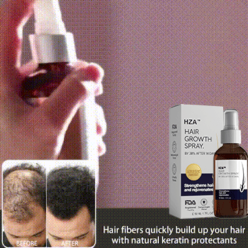 🌿AKTION ZUM LETZTEN TAG – 50 % RABATT🌿 HZA™ Natürliches Haarwuchsspray