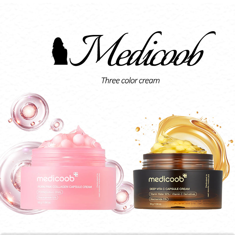 Final 3 Hours: 70%OFF Mix & Match Boba Cream Set | Tiktok Viral Capsule Creams for Uneven Skin Tone, Glow Hydration