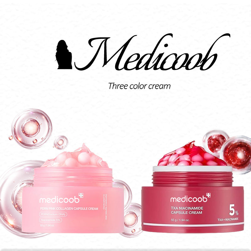 Final 3 Hours: 70%OFF Mix & Match Boba Cream Set | Tiktok Viral Capsule Creams for Uneven Skin Tone, Glow Hydration