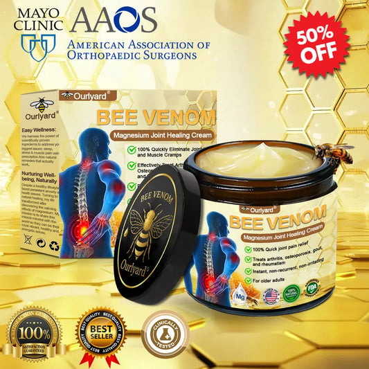 𝐎𝐮𝐫𝐥𝐲𝐚𝐫𝐝® 𝐌𝐚𝐠𝐧𝐞𝐬𝐢𝐮𝐦 & 𝐁𝐞𝐞 𝐕𝐞𝐧𝐨𝐦 𝐏𝐚𝐢𝐧—𝐑𝐞𝐥𝐢𝐞𝐟 𝐁𝐨𝐧𝐞 𝐇𝐞𝐚𝐥𝐢𝐧𝐠 𝐂𝐫𝐞𝐚𝐦