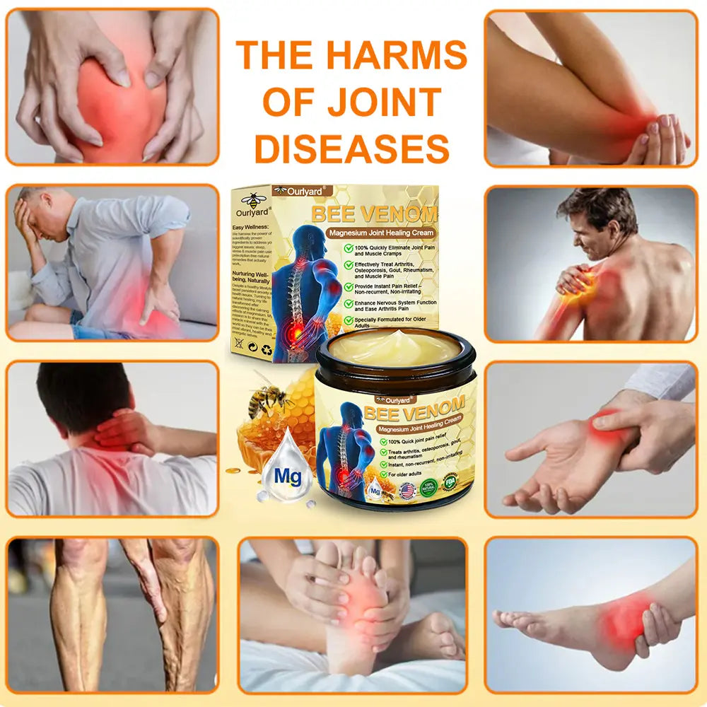 𝐎𝐮𝐫𝐥𝐲𝐚𝐫𝐝® 𝐌𝐚𝐠𝐧𝐞𝐬𝐢𝐮𝐦 & 𝐁𝐞𝐞 𝐕𝐞𝐧𝐨𝐦 𝐏𝐚𝐢𝐧—𝐑𝐞𝐥𝐢𝐞𝐟 𝐁𝐨𝐧𝐞 𝐇𝐞𝐚𝐥𝐢𝐧𝐠 𝐂𝐫𝐞𝐚𝐦