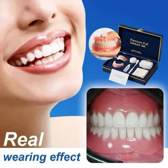 Ends Today: 45% OFF! WISHTINT™ Custom-Fit Full Functional DenturesMake you more confident (Brand-new upgraded packaging)