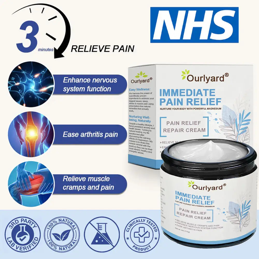 Ourlyard® Magnesium Pain Healing Bone Cream