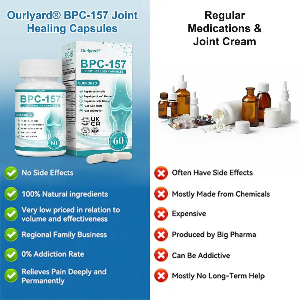 Ourlyard”® 𝐁𝐏𝐂-𝟏𝟓𝟕 𝐉𝐨𝐢𝐧𝐭 𝐇𝐞𝐚𝐥𝐢𝐧𝐠 Capsules