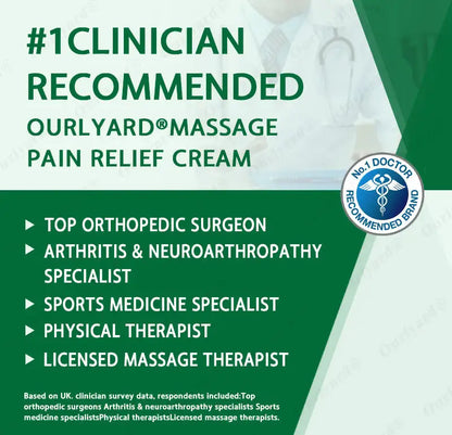 Ourlyard® Advanced Magnesium & Emu Oil Massage Pain Relief Cream