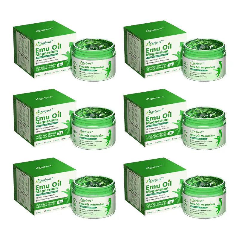 Ourlyard® Advanced Magnesium & Emu Oil Massage Pain Relief Gel