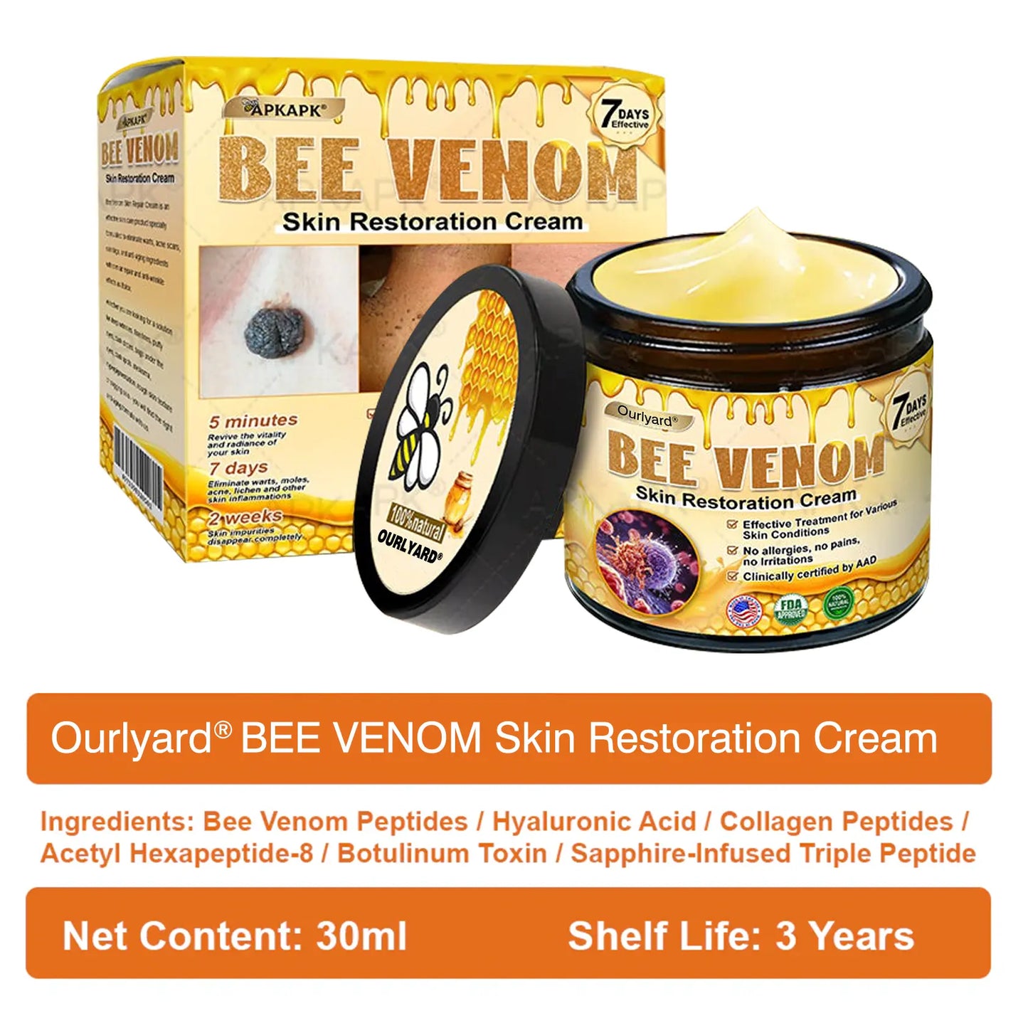 Ourlyard® Bee venom Comprehensive Cream
