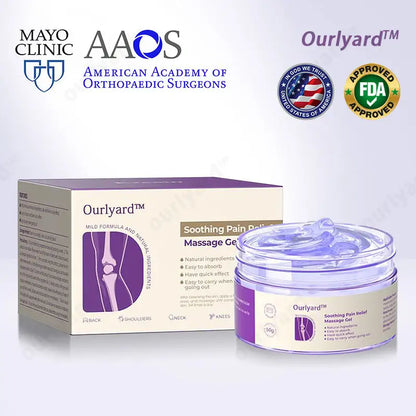 Ourlyard™ Emu Oil & Turmeric Arthritis Soothing Pain Relief Massage Gel