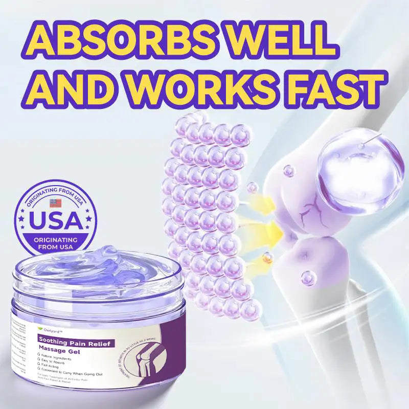 Ourlyard™ Emu Oil & Turmeric Arthritis Soothing Pain Relief Massage Gel