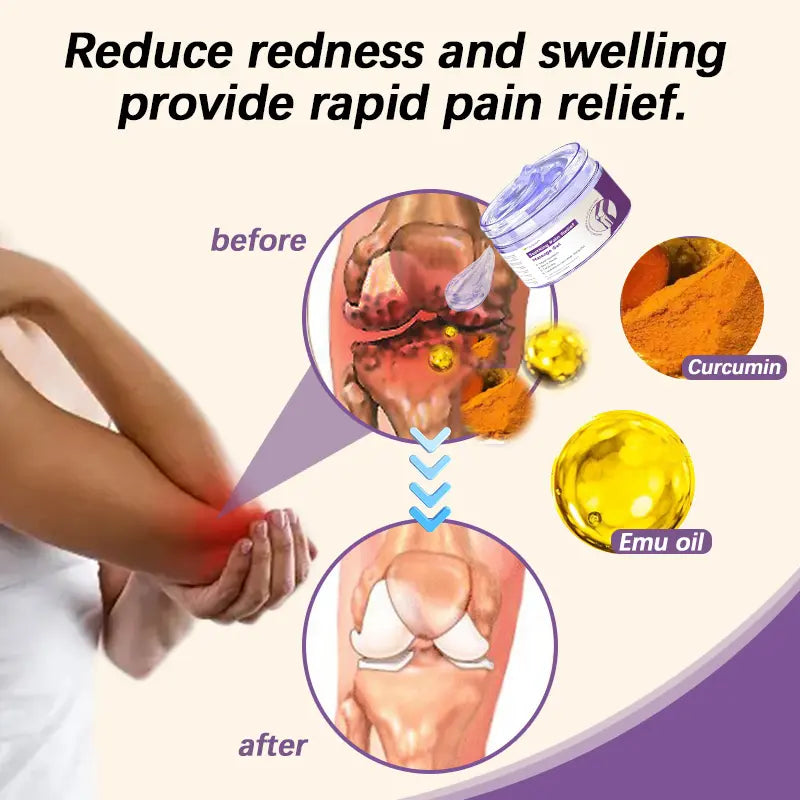 Ourlyard™ Emu Oil & Turmeric Arthritis Soothing Pain Relief Massage Gel