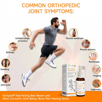 Ourlyard® Fast-Acting Bee Venom and Turmeric Joint & Bone Pain Healing Spray