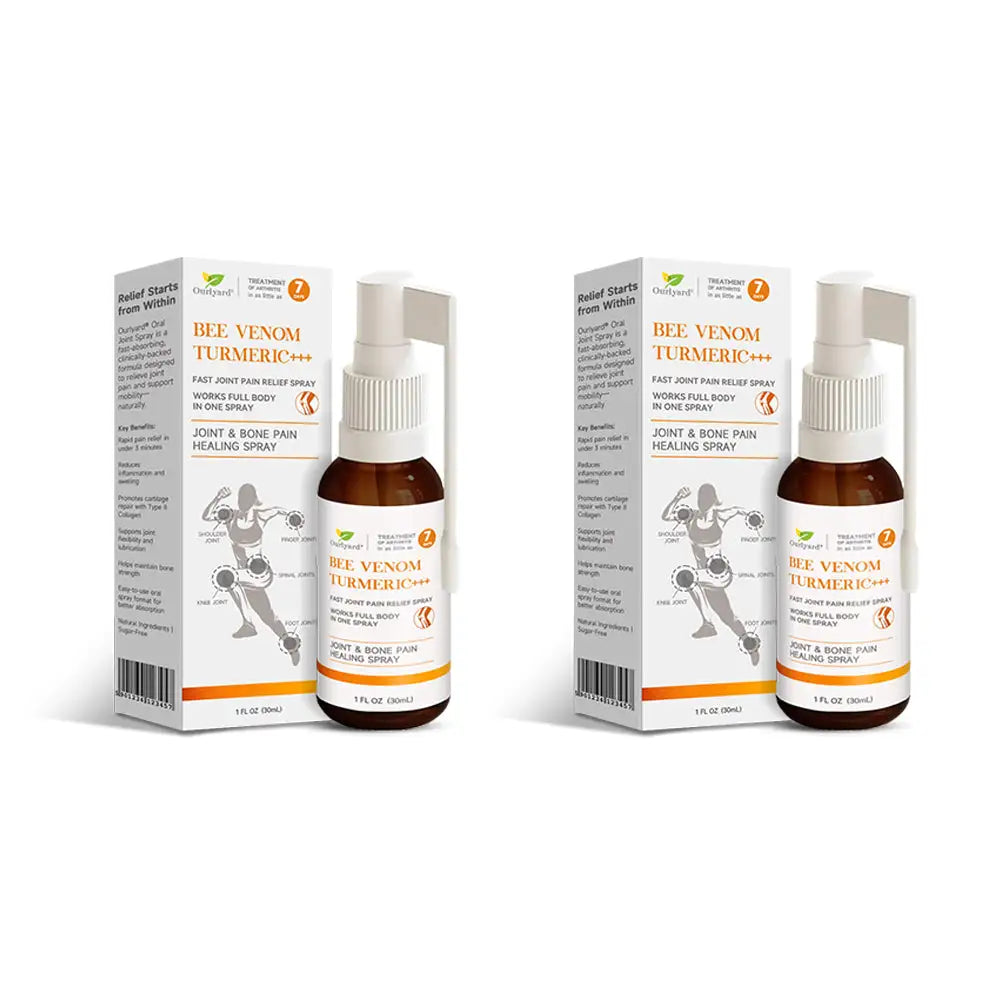 Ourlyard® Fast-Acting Bee Venom and Turmeric Joint & Bone Pain Healing Spray