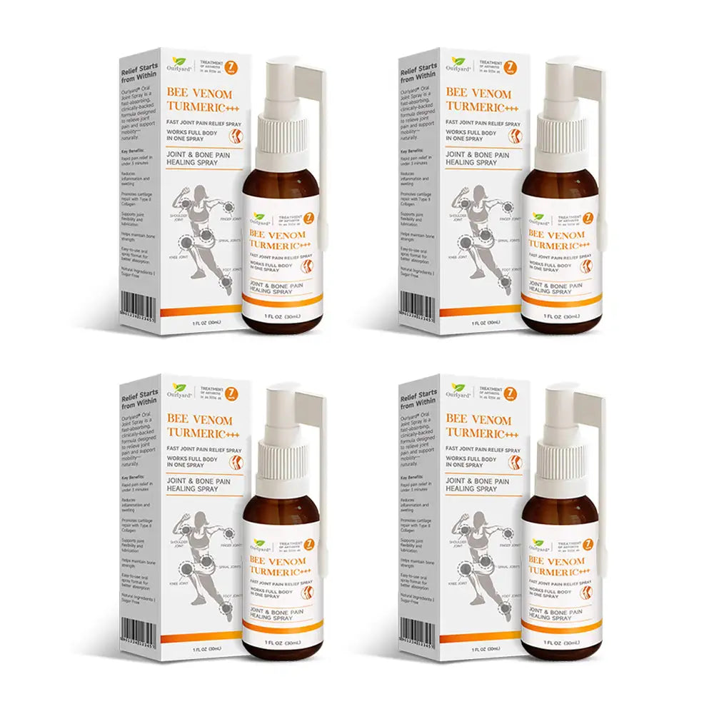 Ourlyard® Fast-Acting Bee Venom and Turmeric Joint & Bone Pain Healing Spray