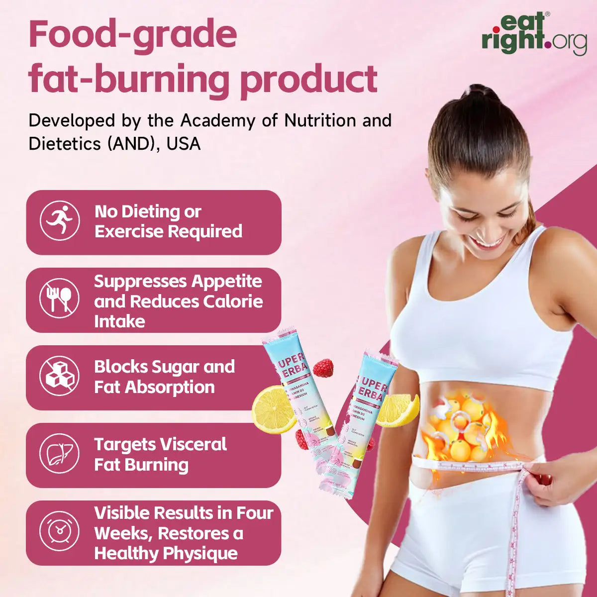 Ourlyard® Fat Burning & Blood Sugar Support Super Yerba Mate Instant Tea Powder