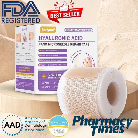 Ourlyard® Hyaluronic Acid Nano Microneedle Repair Tape