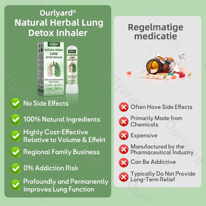 Ourlyard® Mullein Lung Detox Inhaler
