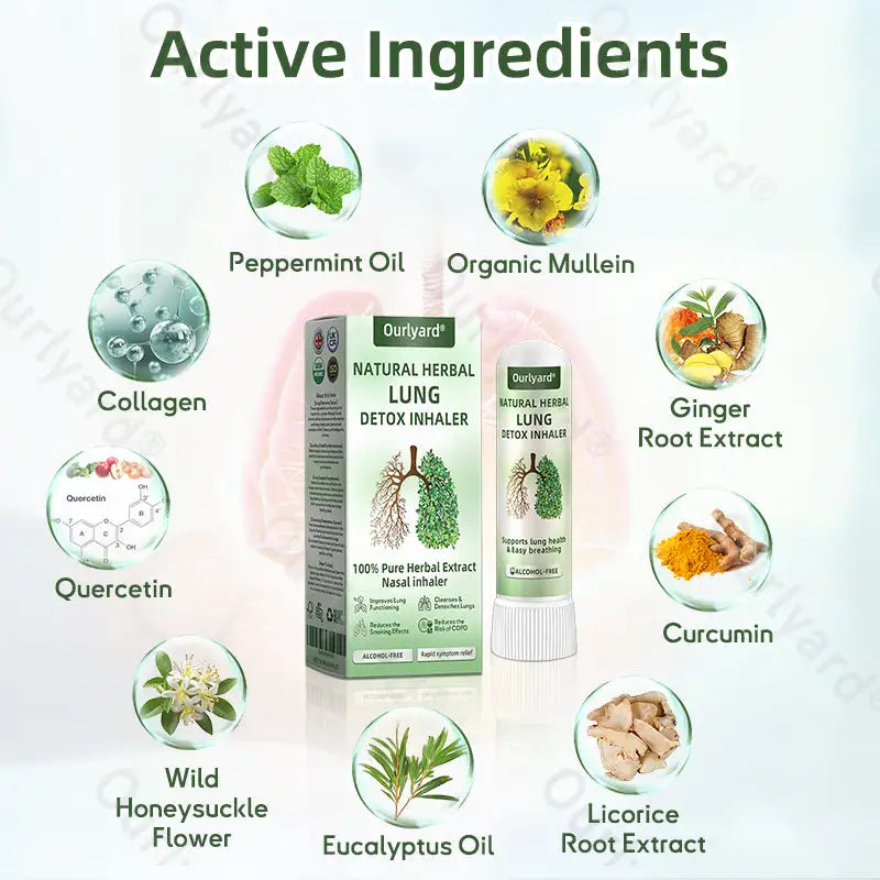 Ourlyard® Mullein Lung Detox Inhaler