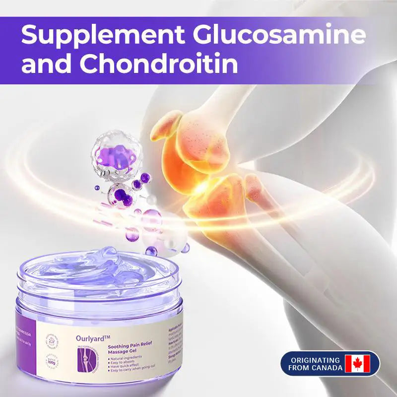 Ourlyard™ Turmeric & Emu Oil Arthritis Soothing Pain Relief Massage Gel