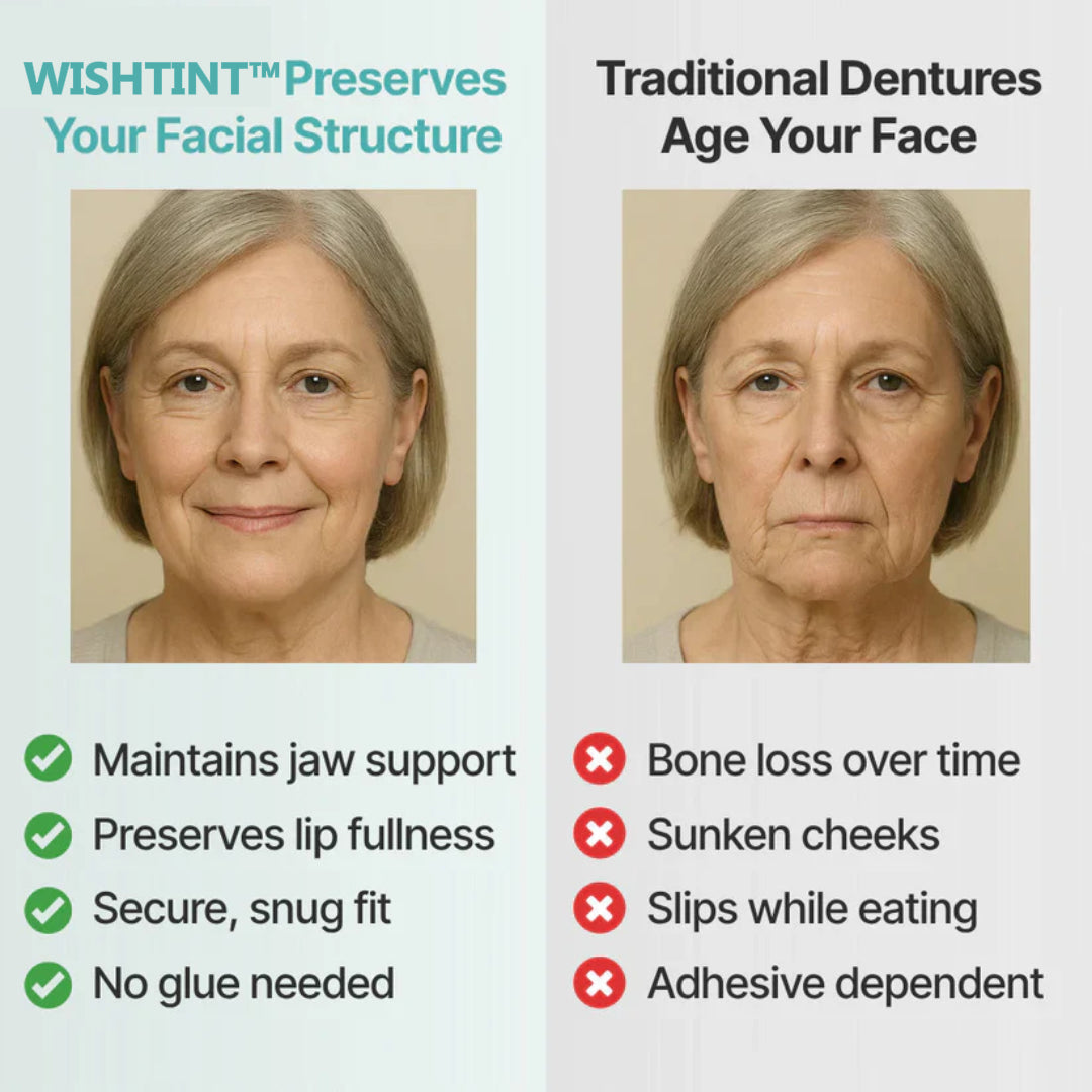 🌎Ends Today: 76% OFF! ⏰Wishtint™ Medical Full Denture with Strong Suctiond🦷