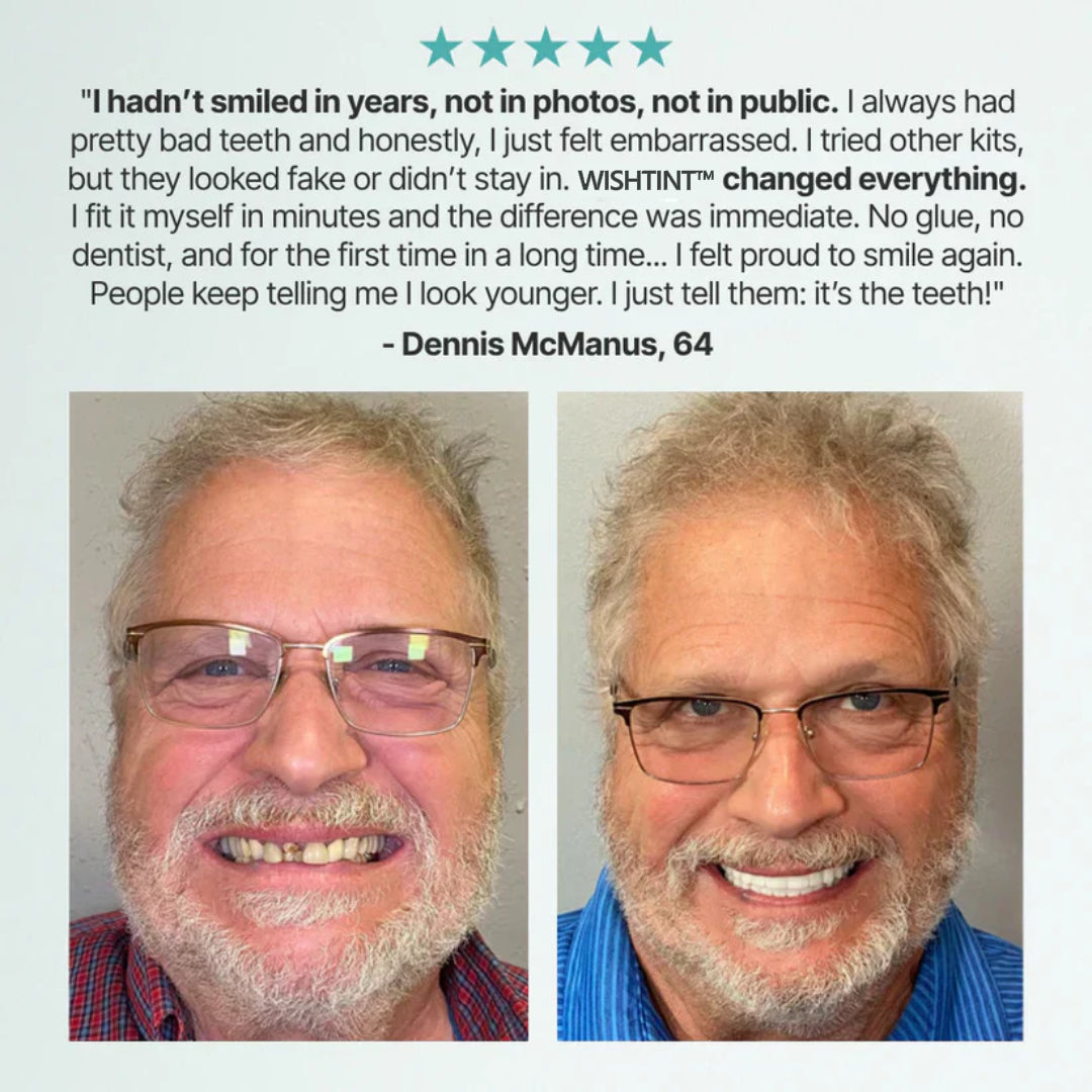 🌎Ends Today: 76% OFF! ⏰Wishtint™ Medical Full Denture with Strong Suctiond🦷